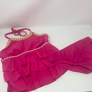 Justice bathing suit/ bikini/ tankini